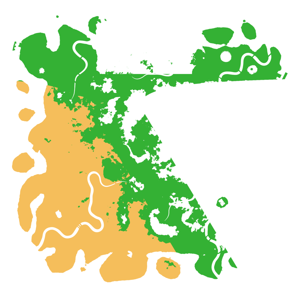 Biome Rust Map: Procedural Map, Size: 4800, Seed: 2071352111