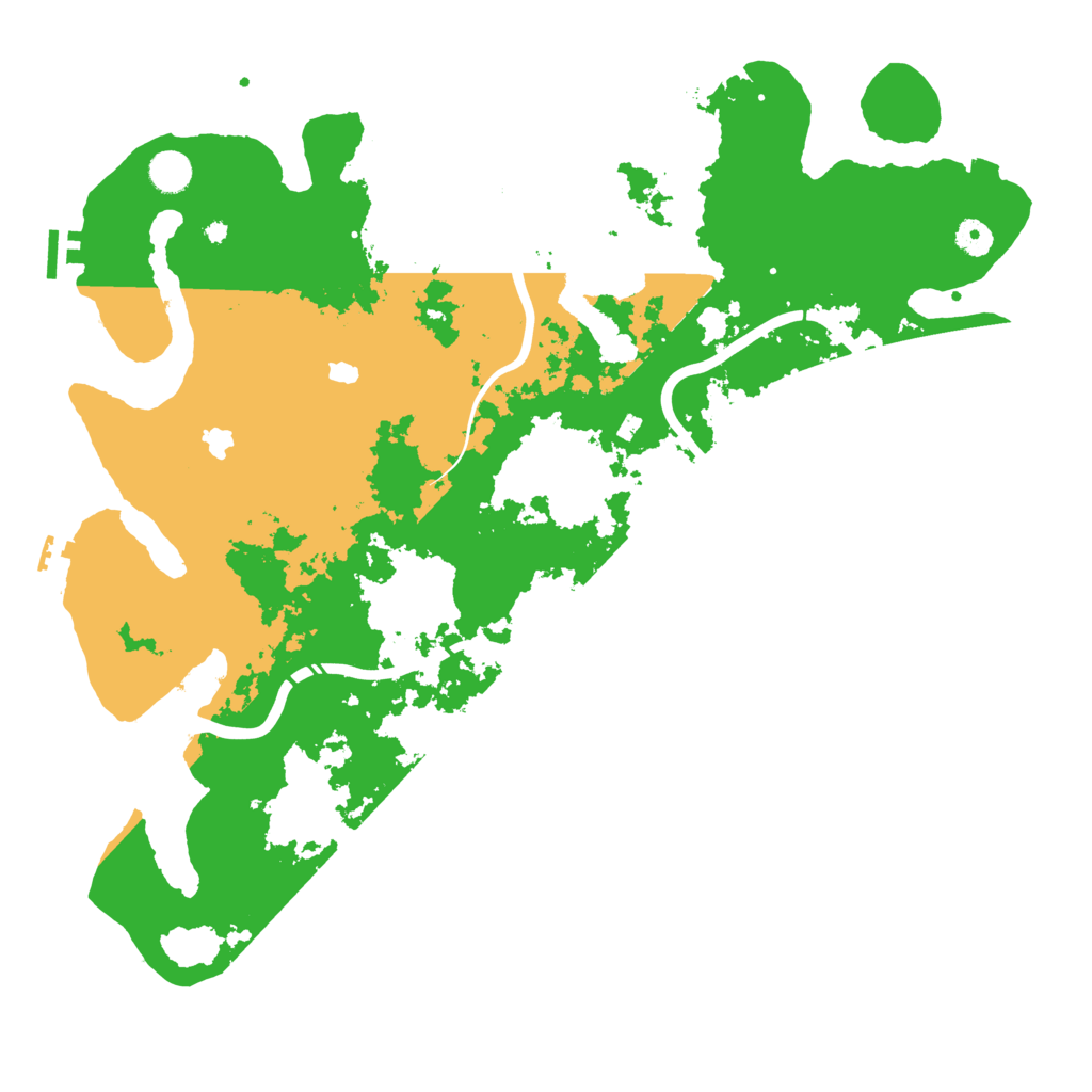 Biome Rust Map: Procedural Map, Size: 4500, Seed: 1431715307