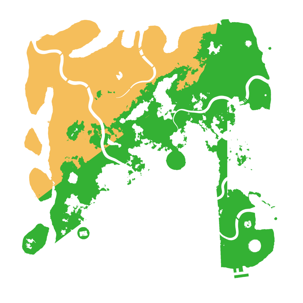 Biome Rust Map: Procedural Map, Size: 4250, Seed: 1221980628