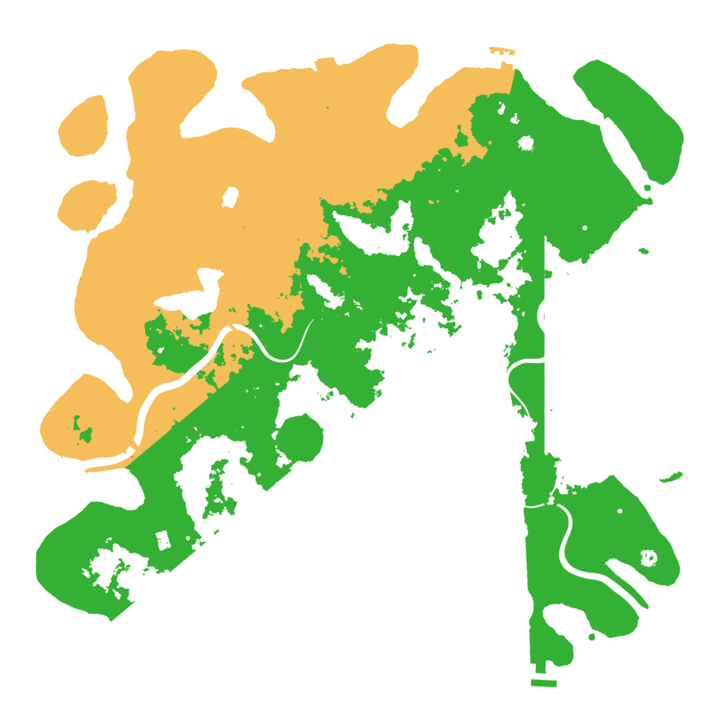 Biome Rust Map: Procedural Map, Size: 4250, Seed: 1844438135