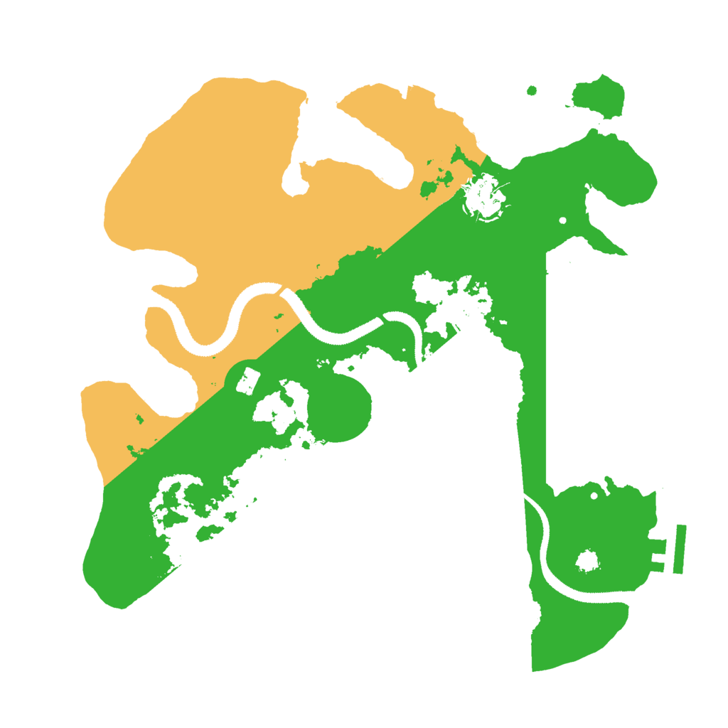 Biome Rust Map: Procedural Map, Size: 3001, Seed: 1323620670