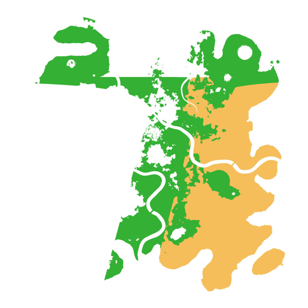 Biome Rust Map: Procedural Map, Size: 3750, Seed: 311590083