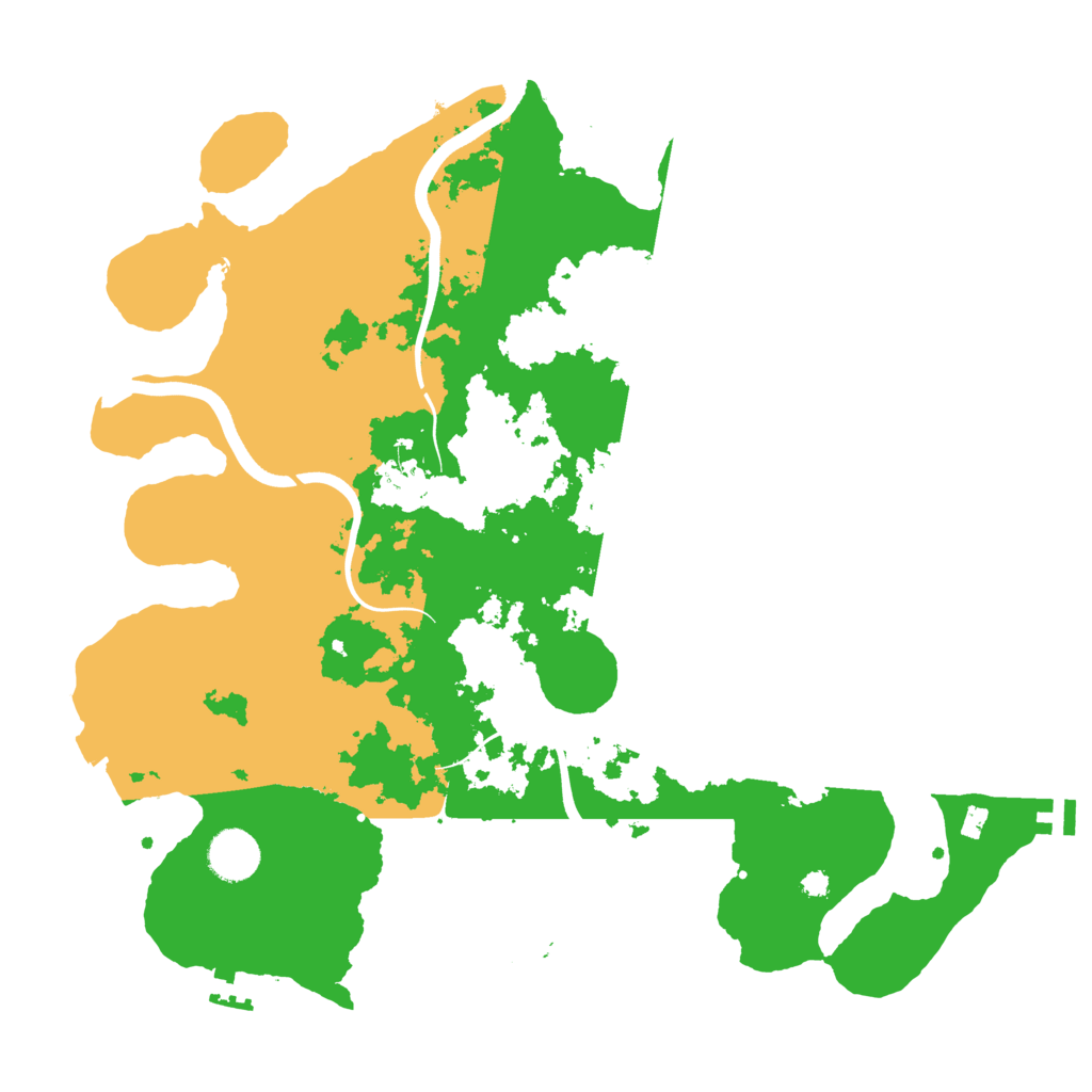 Biome Rust Map: Procedural Map, Size: 3700, Seed: 1356424221