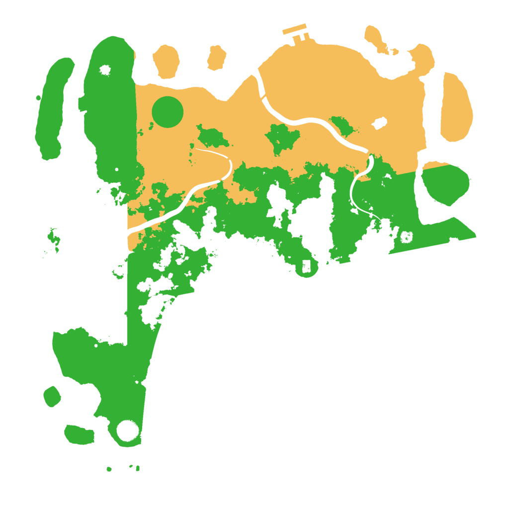 Biome Rust Map: Procedural Map, Size: 4250, Seed: 2090024644