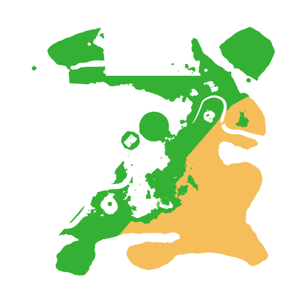 Biome Rust Map: Procedural Map, Size: 2700, Seed: 214780262