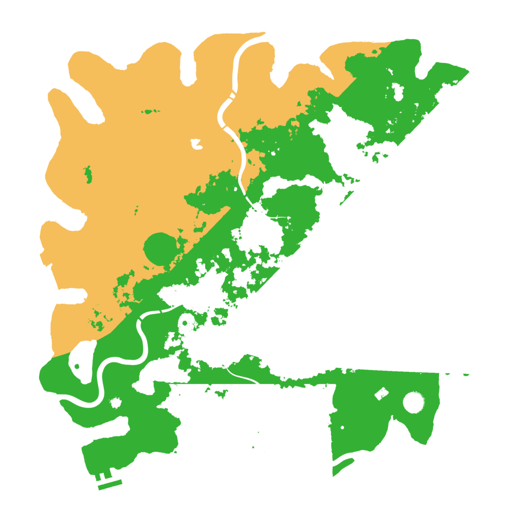 Biome Rust Map: Procedural Map, Size: 4250, Seed: 62762993