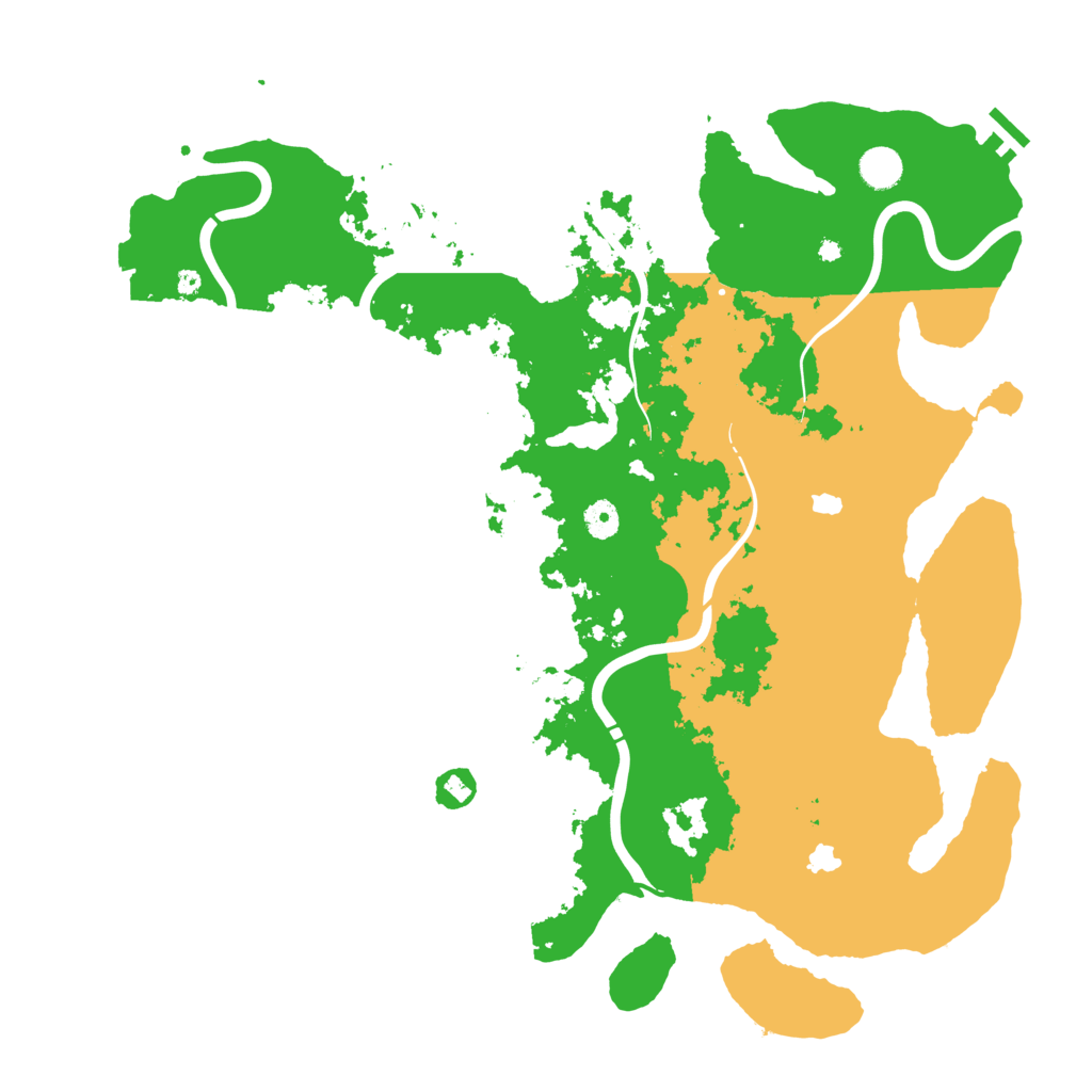 Biome Rust Map: Procedural Map, Size: 4500, Seed: 62360329