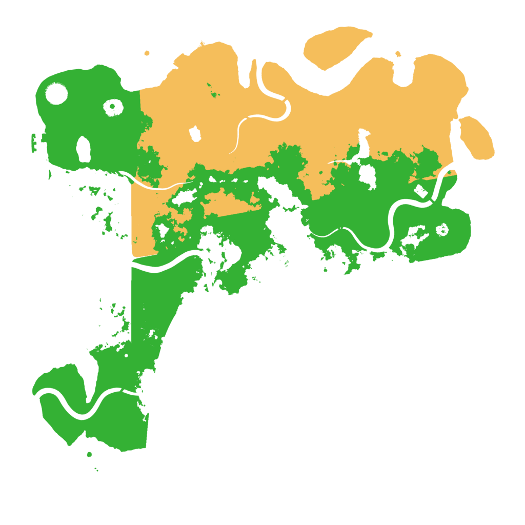 Biome Rust Map: Procedural Map, Size: 4250, Seed: 1651061001