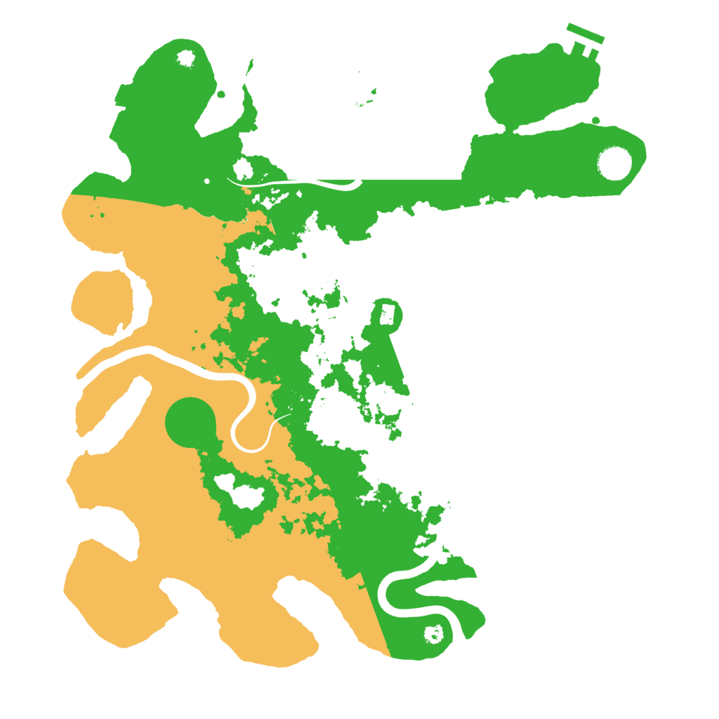 Biome Rust Map: Procedural Map, Size: 3750, Seed: 920704735