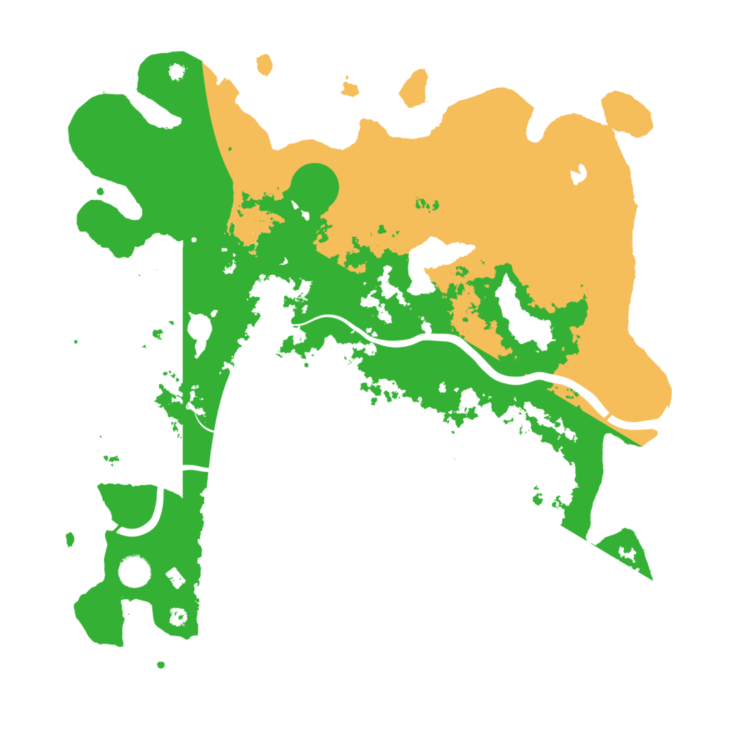 Biome Rust Map: Procedural Map, Size: 4000, Seed: 2045822857