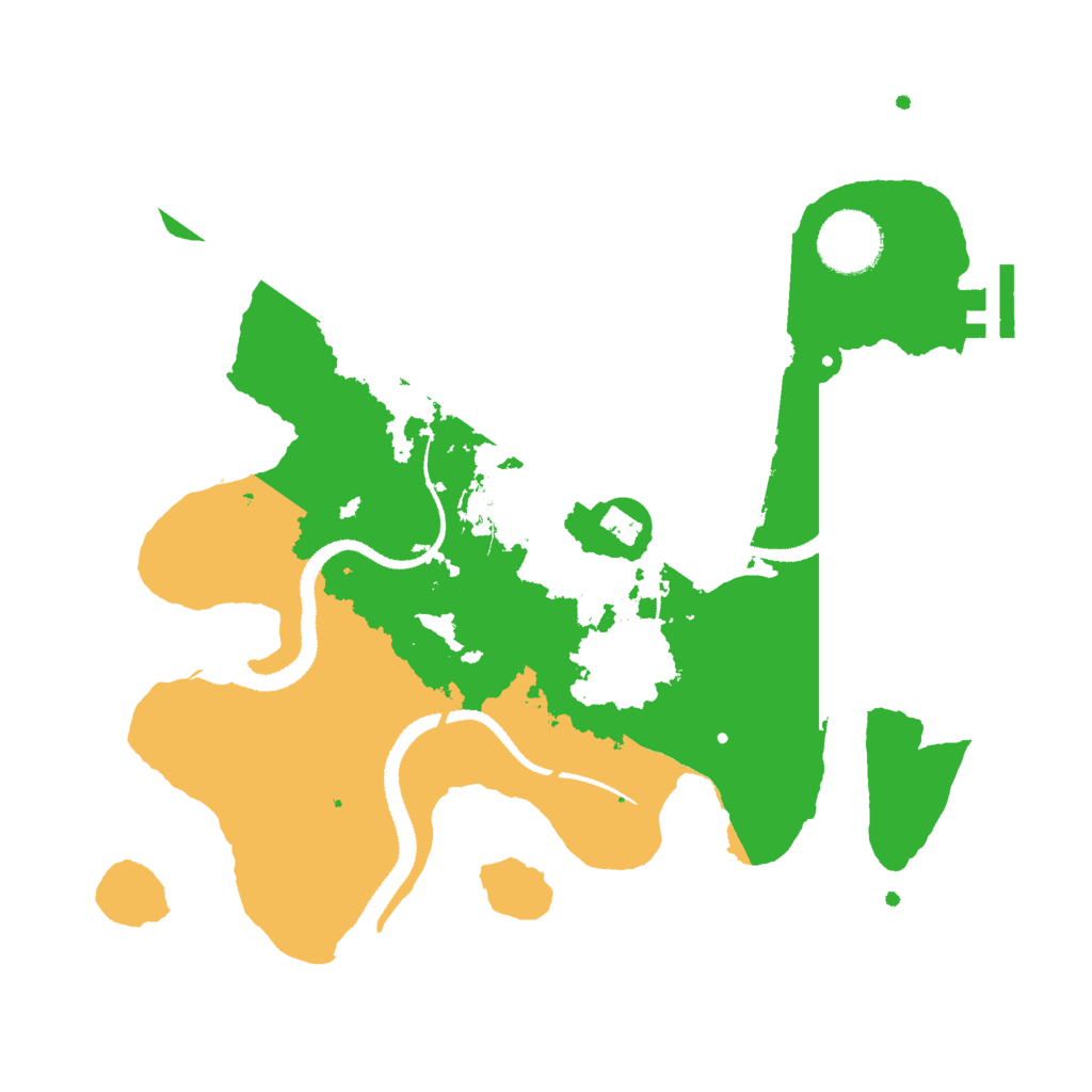 Biome Rust Map: Procedural Map, Size: 3000, Seed: 1718242903