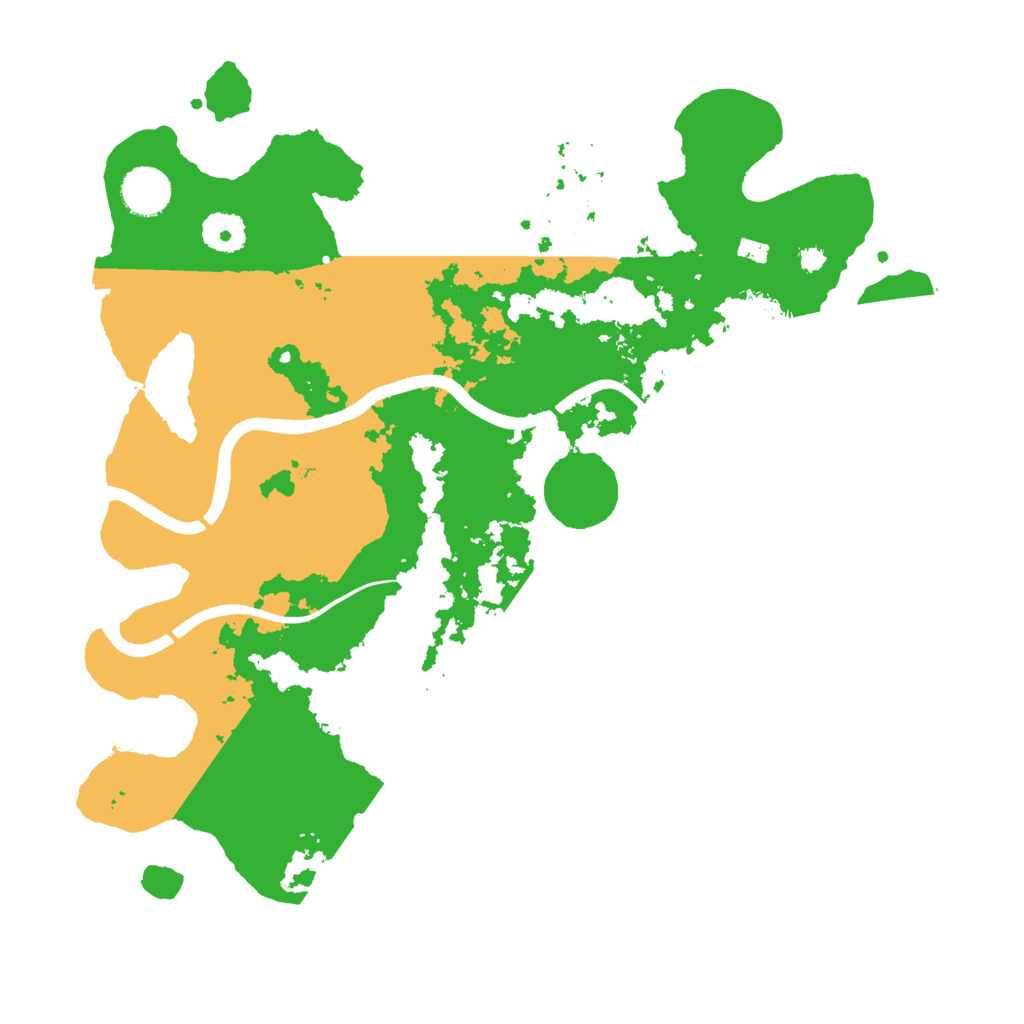 Biome Rust Map: Procedural Map, Size: 3650, Seed: 1096620053