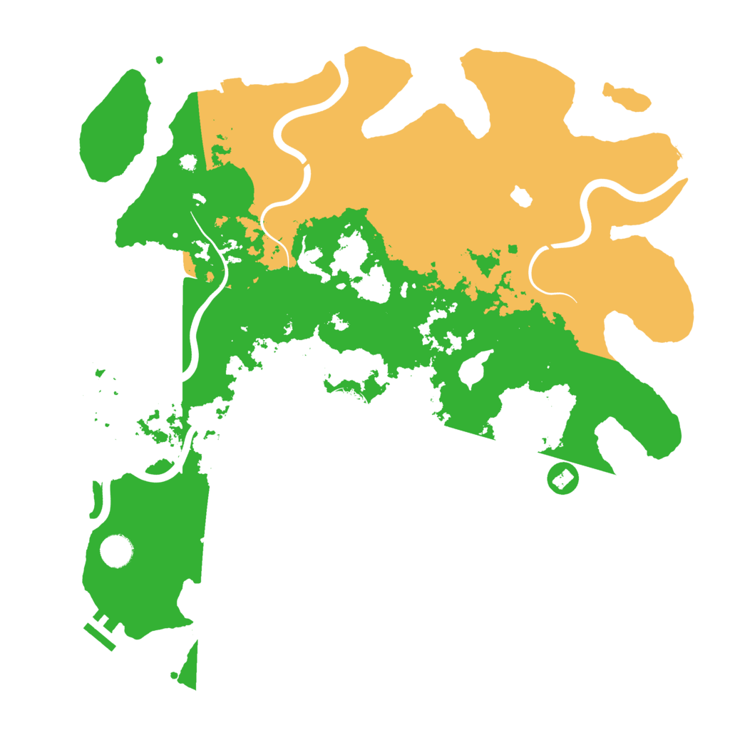 Biome Rust Map: Procedural Map, Size: 4000, Seed: 558964331