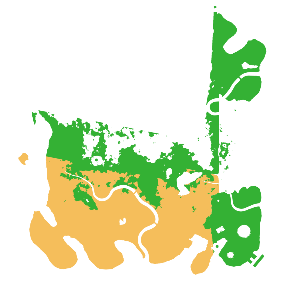 Biome Rust Map: Procedural Map, Size: 4000, Seed: 75160194