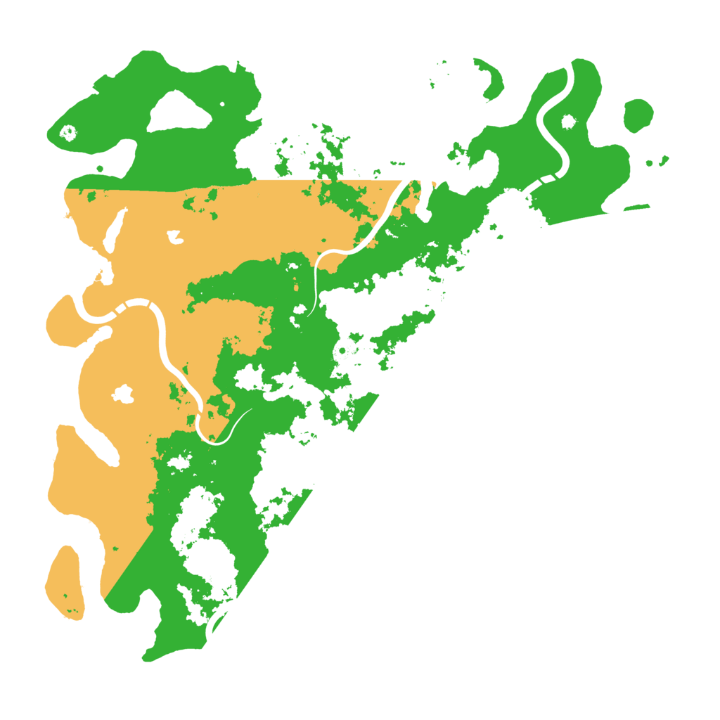 Biome Rust Map: Procedural Map, Size: 4500, Seed: 1239071326