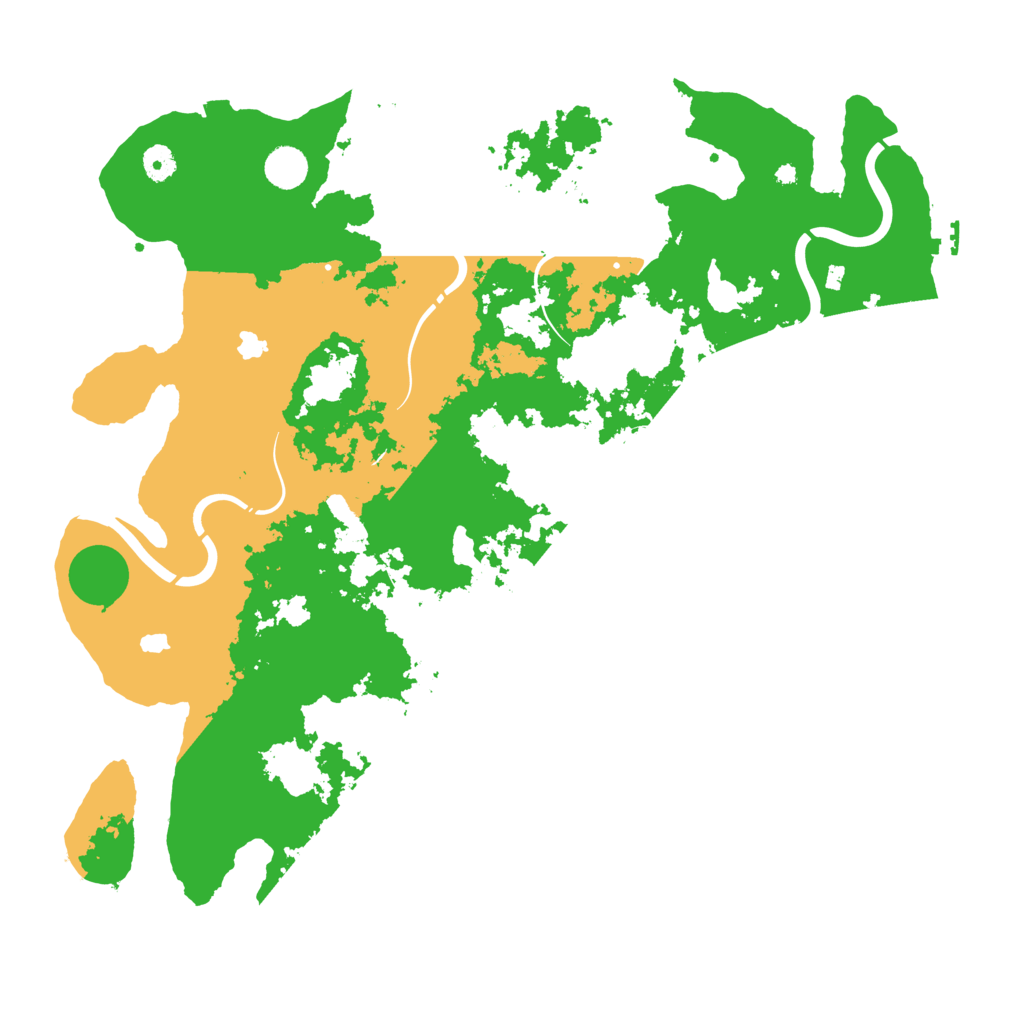 Biome Rust Map: Procedural Map, Size: 4500, Seed: 1046540388