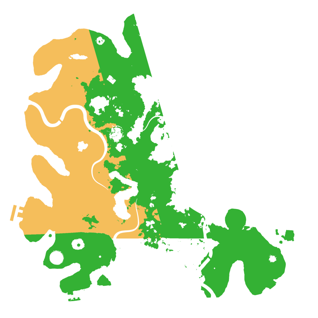 Biome Rust Map: Procedural Map, Size: 4000, Seed: 1239872112