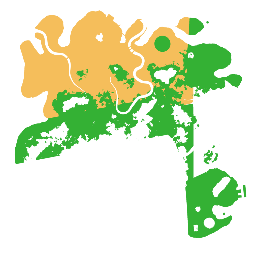 Biome Rust Map: Procedural Map, Size: 4250, Seed: 1046568963