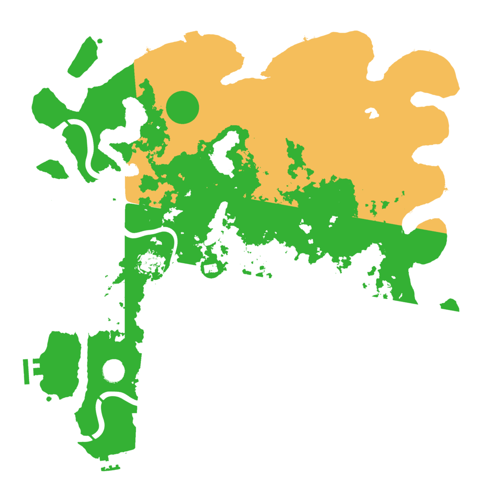 Biome Rust Map: Procedural Map, Size: 4000, Seed: 15971