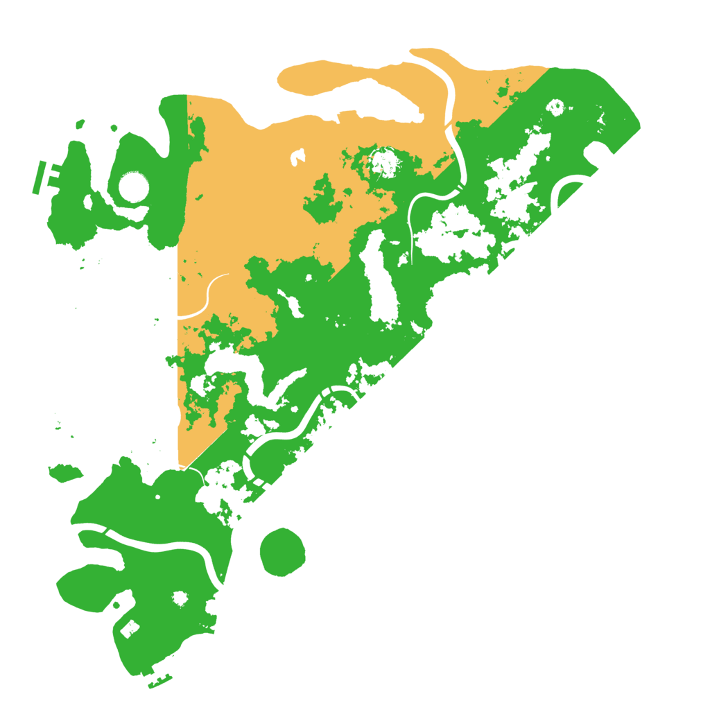Biome Rust Map: Procedural Map, Size: 4250, Seed: 288269907