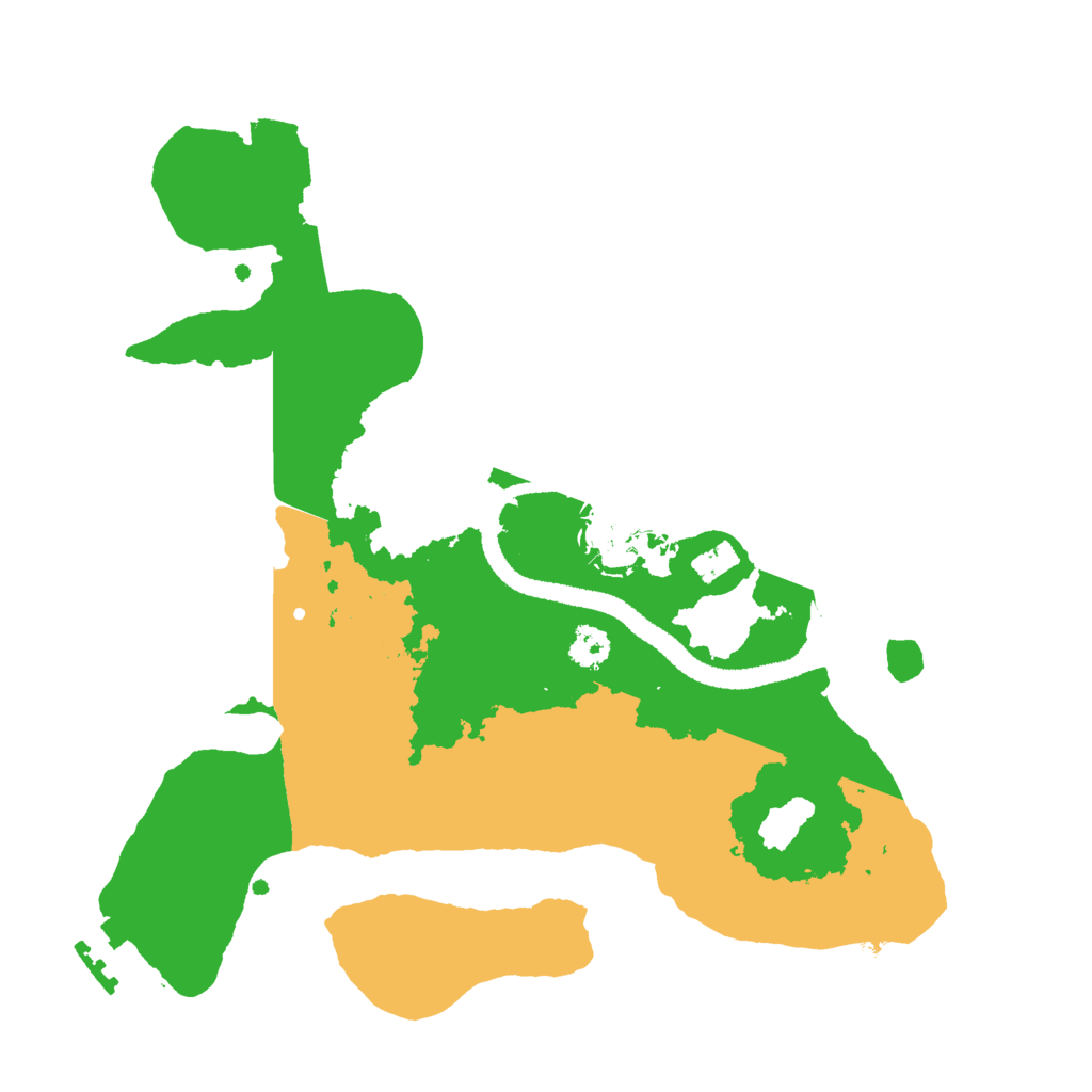 Biome Rust Map: Procedural Map, Size: 2700, Seed: 176994785