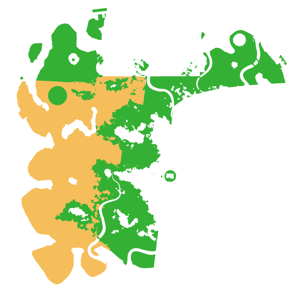 Biome Rust Map: Procedural Map, Size: 4250, Seed: 399279359