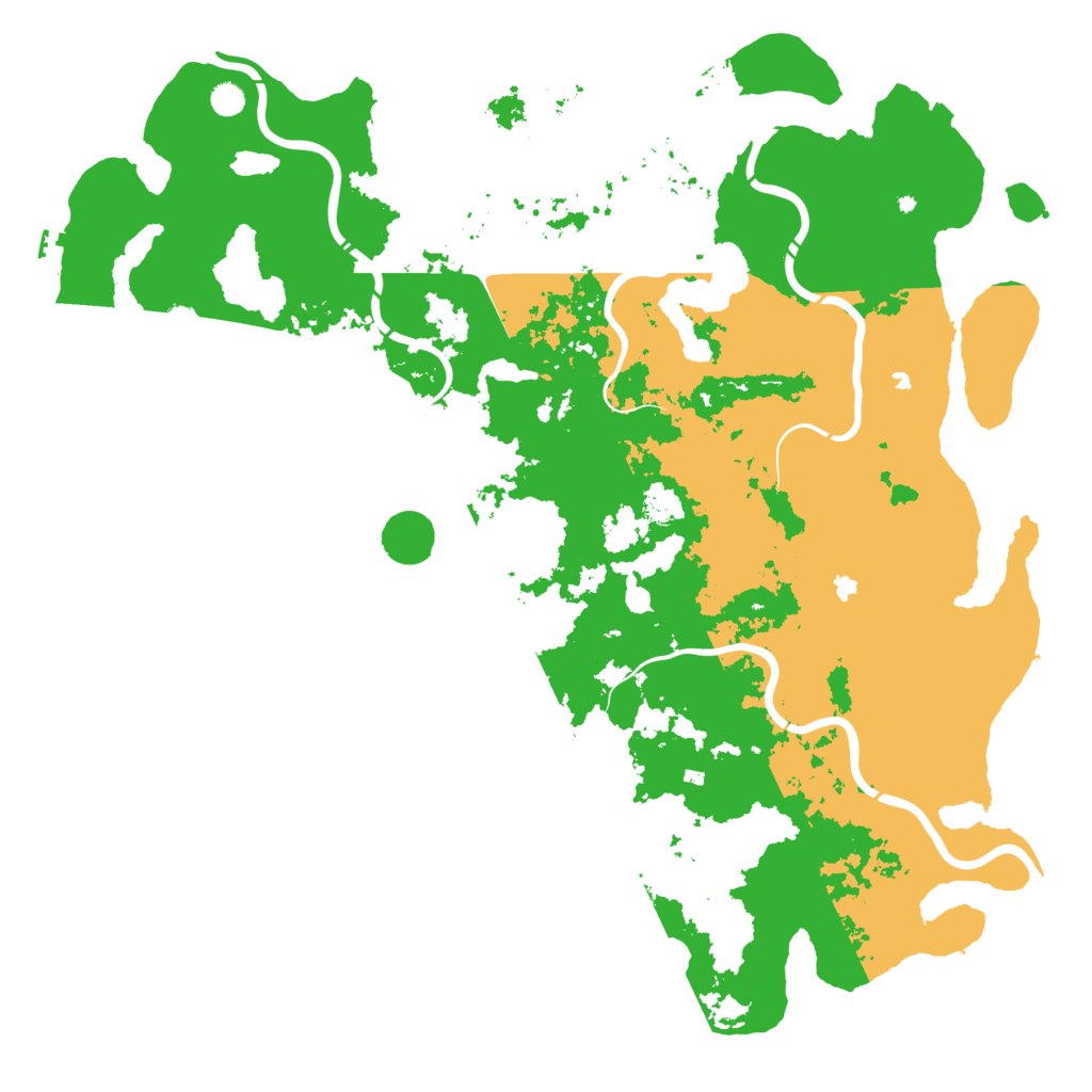 Biome Rust Map: Procedural Map, Size: 5700, Seed: 276433965