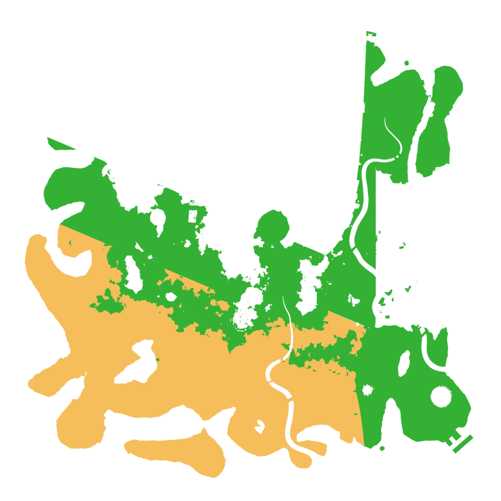 Biome Rust Map: Procedural Map, Size: 4250, Seed: 1339648090