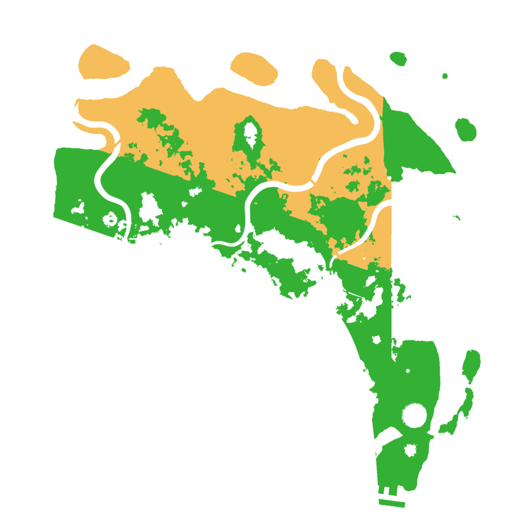 Biome Rust Map: Procedural Map, Size: 3750, Seed: 1658985060