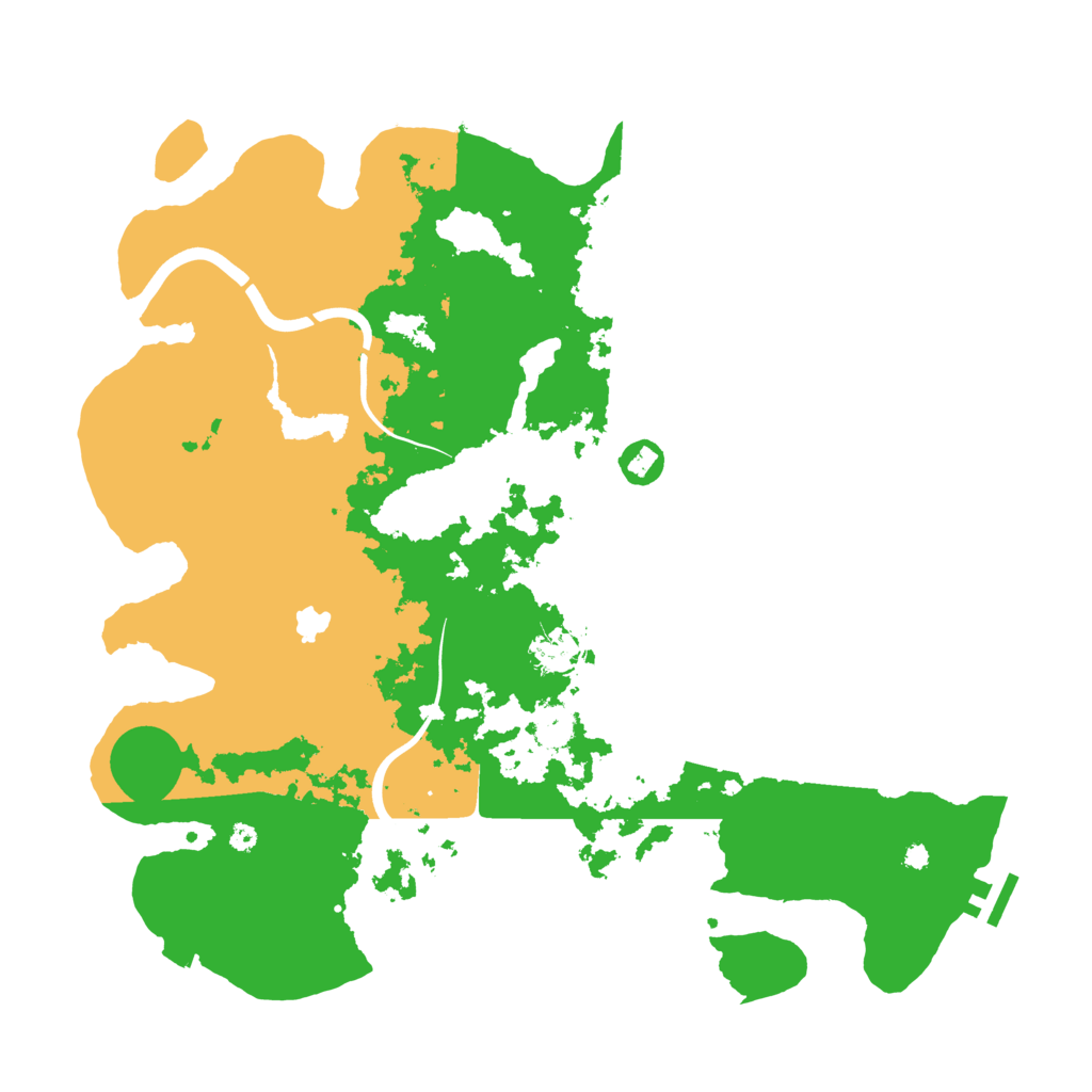 Biome Rust Map: Procedural Map, Size: 4000, Seed: 791172620