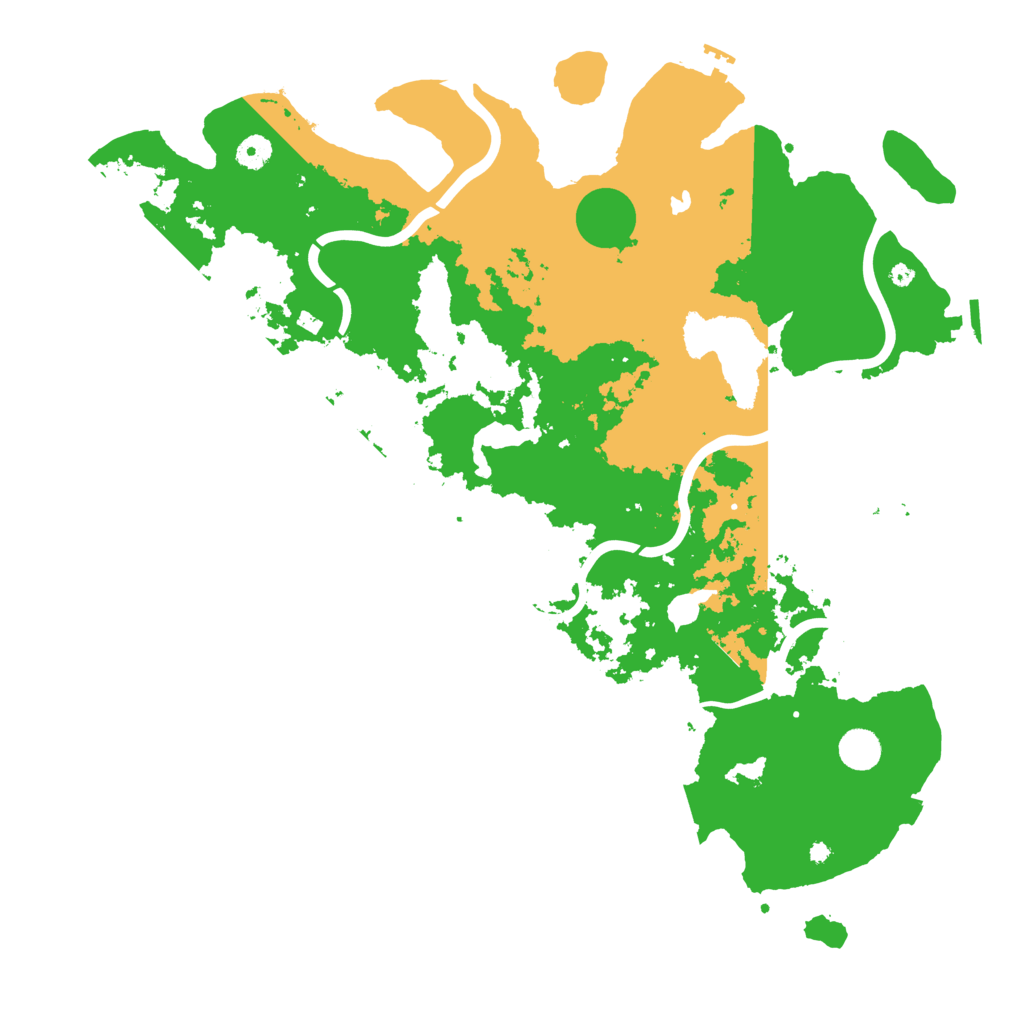 Biome Rust Map: Procedural Map, Size: 4500, Seed: 1243626315