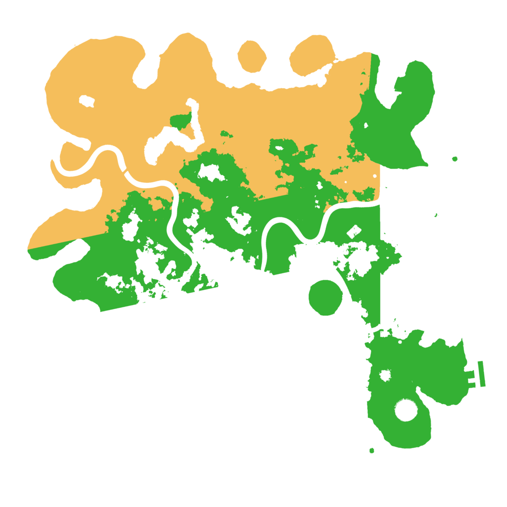 Biome Rust Map: Procedural Map, Size: 4000, Seed: 638795368