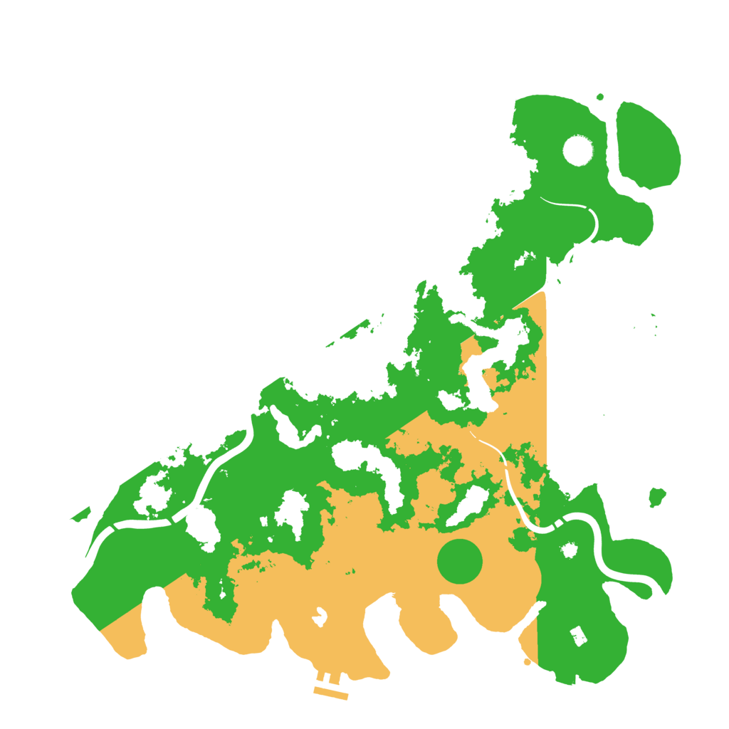 Biome Rust Map: Procedural Map, Size: 4250, Seed: 644988743