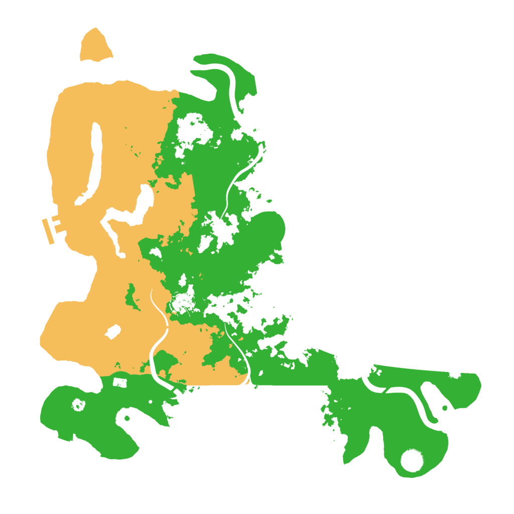 Biome Rust Map: Procedural Map, Size: 4000, Seed: 1709257284