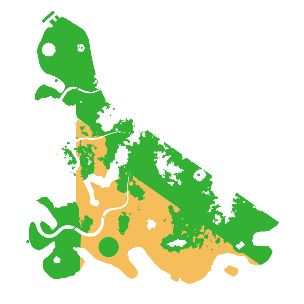 Biome Rust Map: Procedural Map, Size: 4000, Seed: 195945739