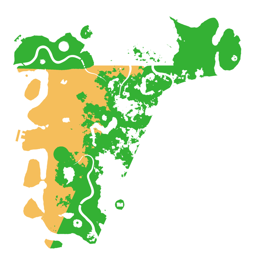 Biome Rust Map: Procedural Map, Size: 4500, Seed: 1476572182