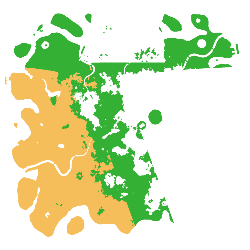 Biome Rust Map: Procedural Map, Size: 5000, Seed: 1782897894