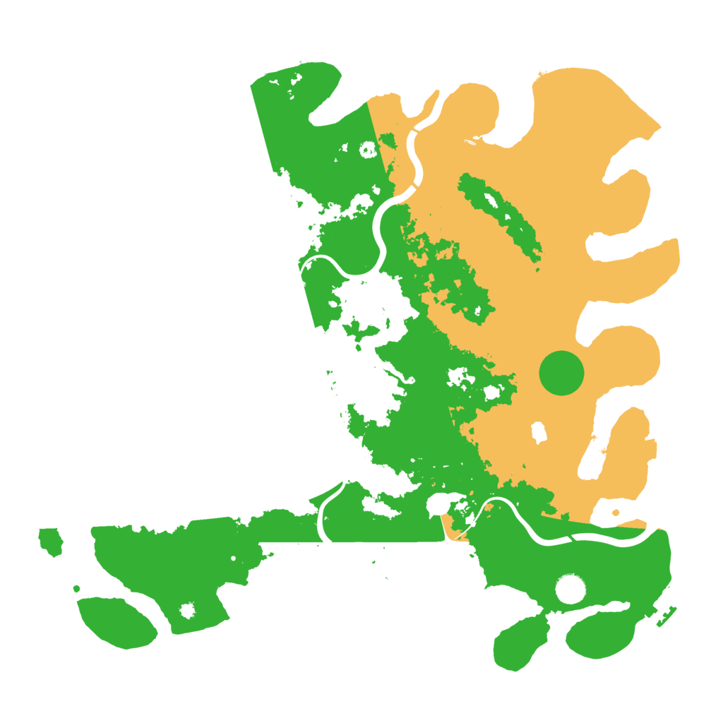 Biome Rust Map: Procedural Map, Size: 4250, Seed: 473633