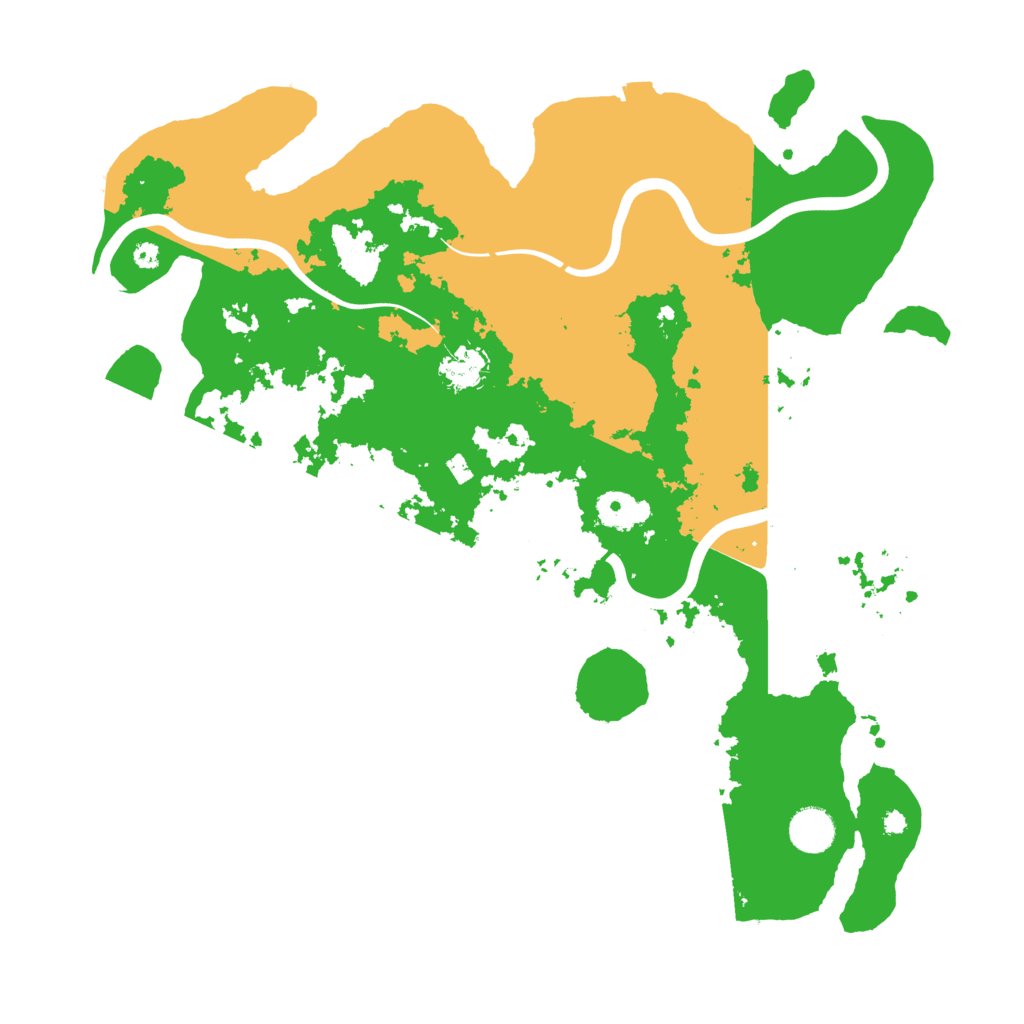 Biome Rust Map: Procedural Map, Size: 3950, Seed: 1929293393