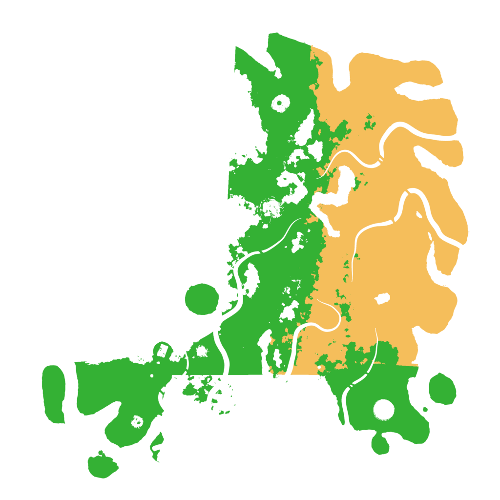 Biome Rust Map: Procedural Map, Size: 4250, Seed: 1399539348