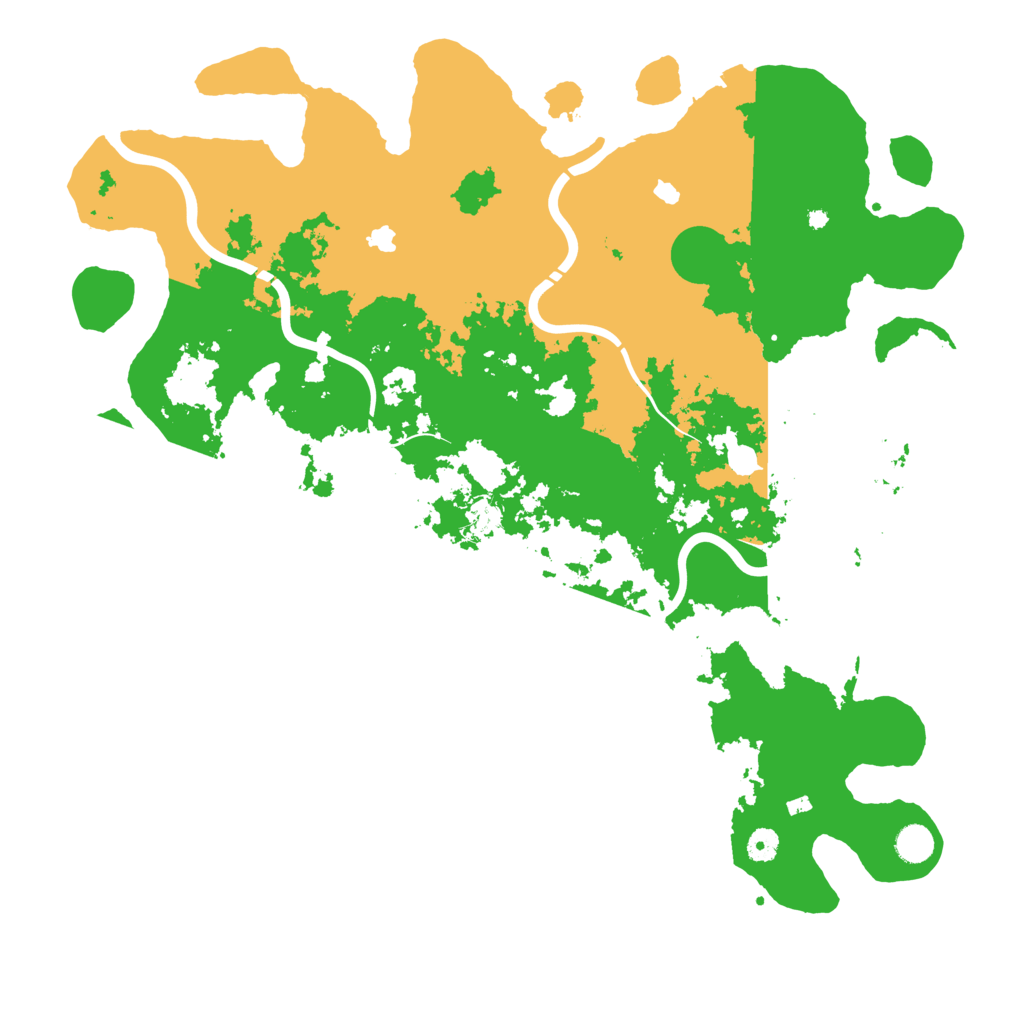Biome Rust Map: Procedural Map, Size: 4700, Seed: 562315