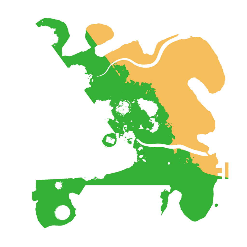 Biome Rust Map: Procedural Map, Size: 3000, Seed: 1702843994