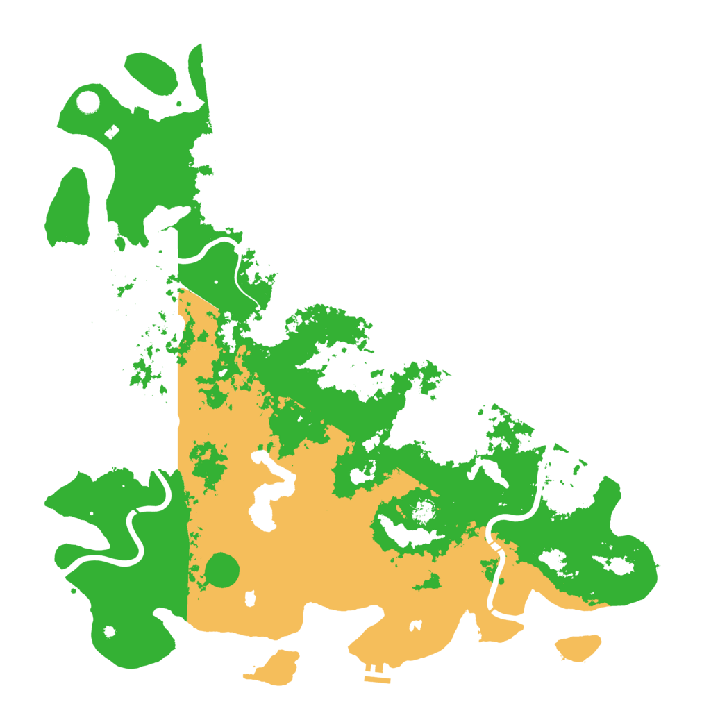 Biome Rust Map: Procedural Map, Size: 5500, Seed: 20240101