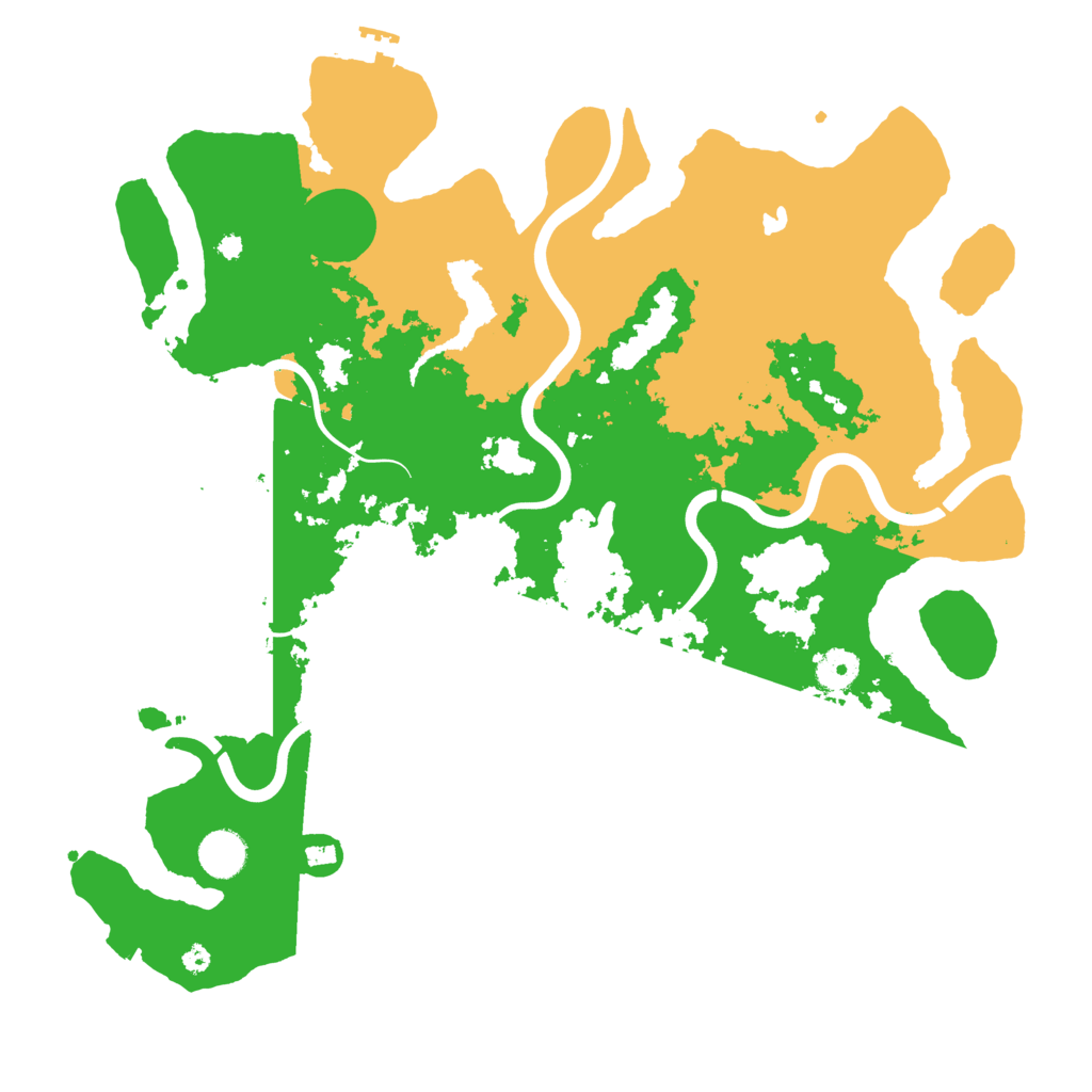 Biome Rust Map: Procedural Map, Size: 4000, Seed: 568954264