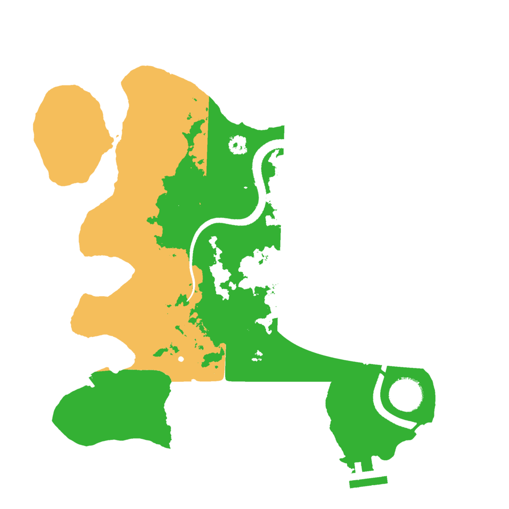 Biome Rust Map: Procedural Map, Size: 2700, Seed: 26235626