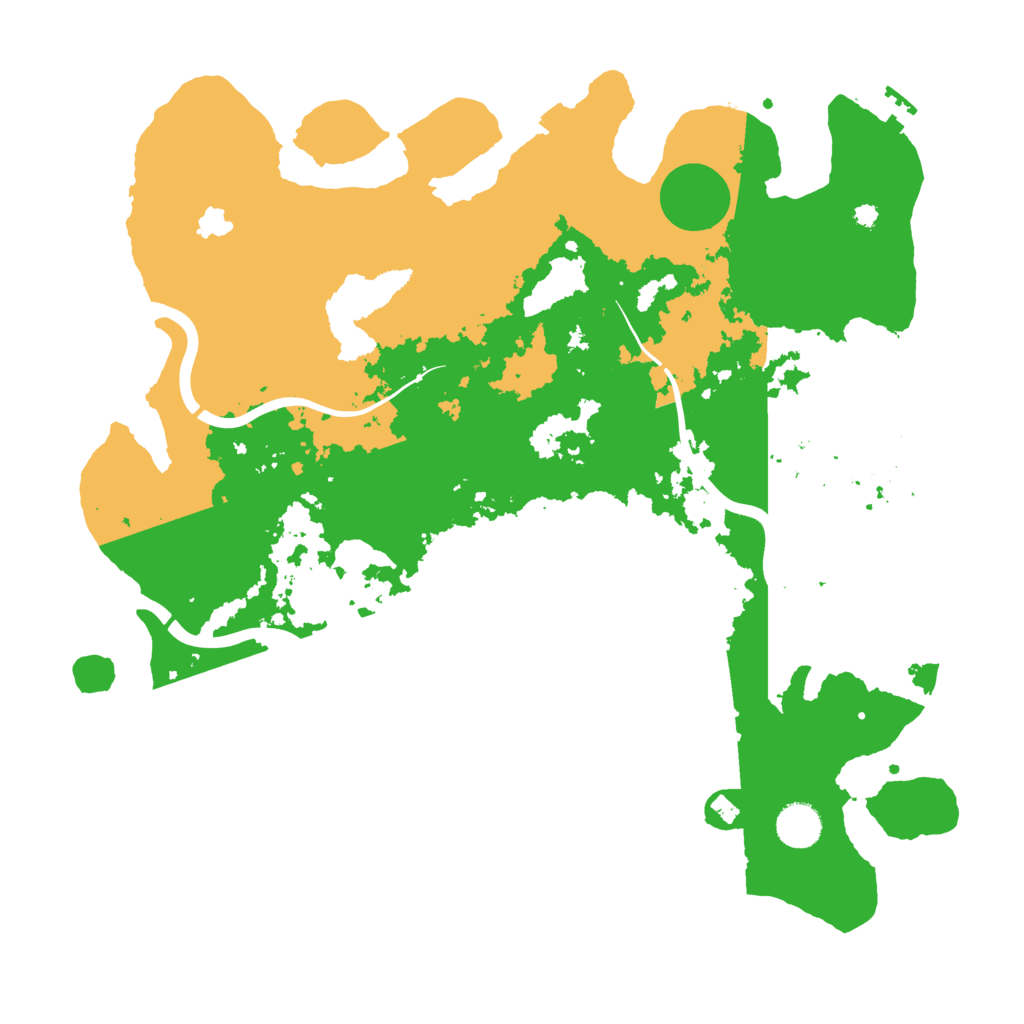 Biome Rust Map: Procedural Map, Size: 4000, Seed: 921786119