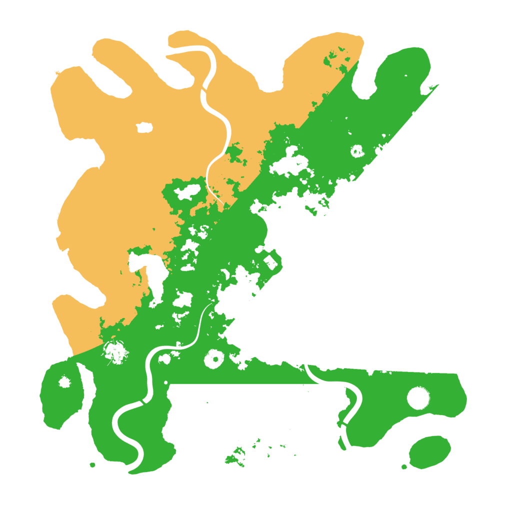 Biome Rust Map: Procedural Map, Size: 4000, Seed: 1607028799