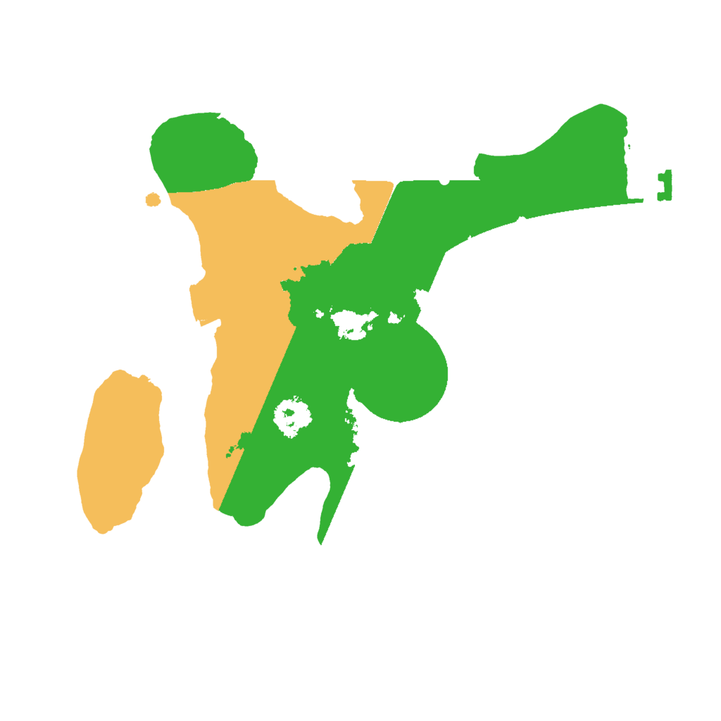 Biome Rust Map: Procedural Map, Size: 2000, Seed: 1274822600