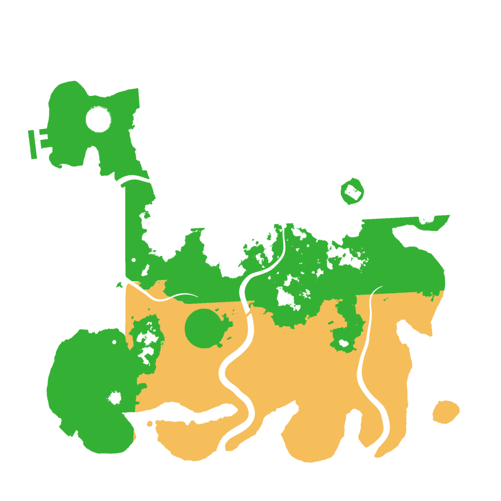Biome Rust Map: Procedural Map, Size: 3500, Seed: 1471242064