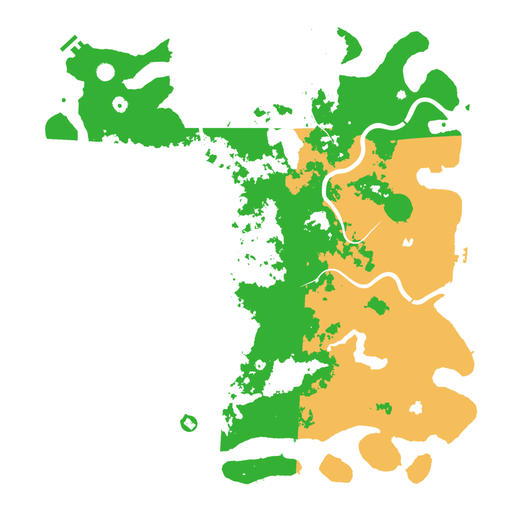 Biome Rust Map: Procedural Map, Size: 5000, Seed: 1362879536